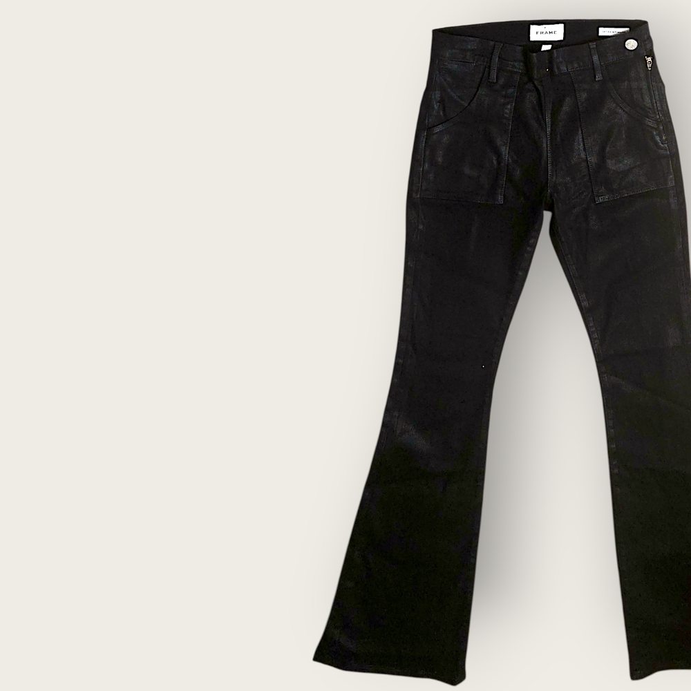 Frame Denim Women's Dark Flare Jeans